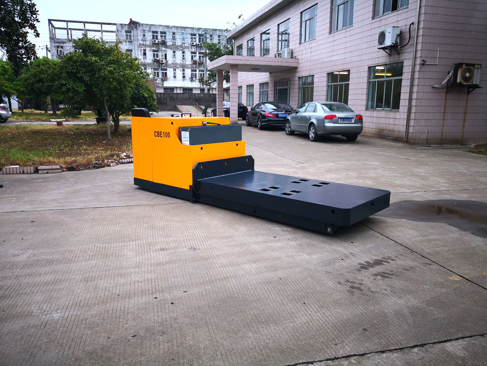 CBE100 electric pallet truck with platform